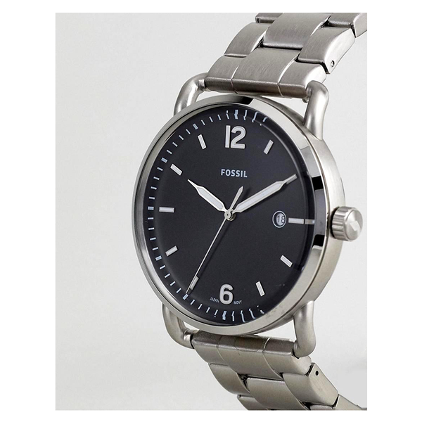 Fossil Commuter Three Hand Date Stainless Steel Men s Watch FS5391