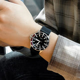 Reloj Emporio Armani Diver para hombre con esfera negra AR11341