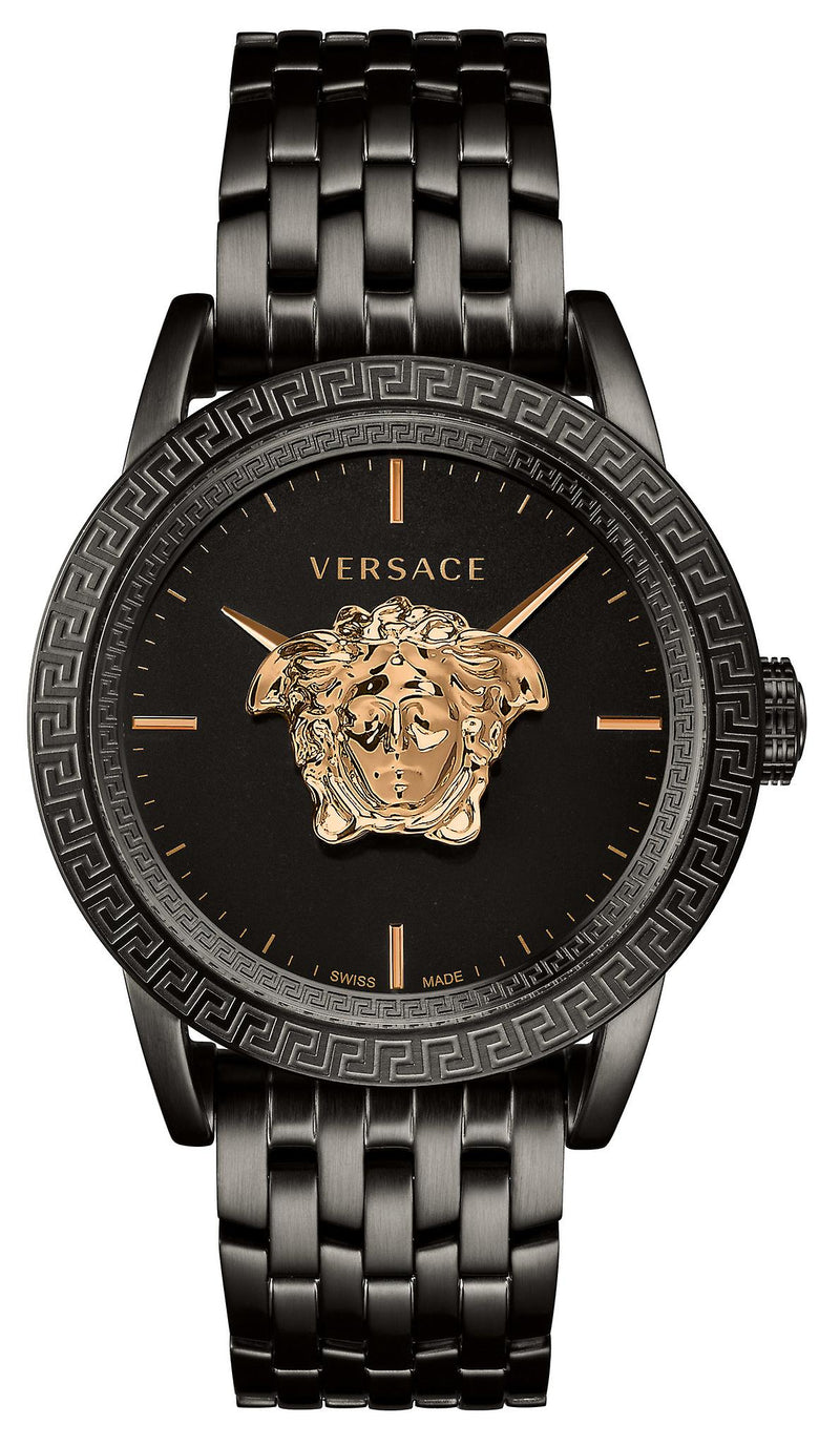 Versace Black Stainless Steel Men's Watch VERD00518