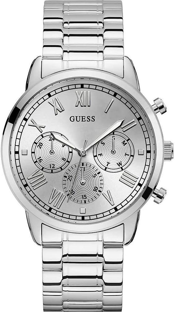 Reloj Hombre Guess Hendrix Plata Acero Inoxidable GW0066G1