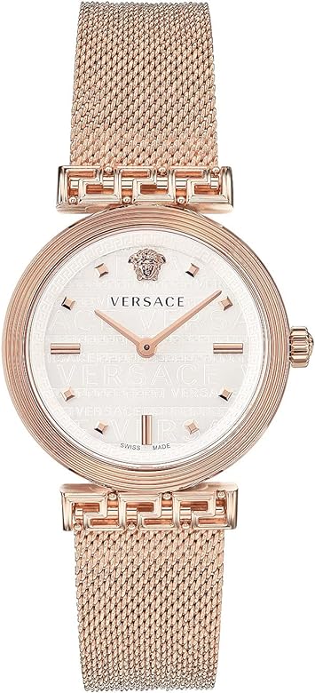 Versace Meander Quartz White Dial Ladies Watch VELW00620