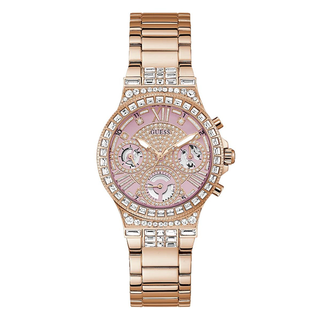 Guess Glitz Rose Gold Women's Watch GW0320L6 – Watches of America