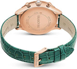 ساعة سواروفسكي نسائية من الذهب الوردي - 5672931