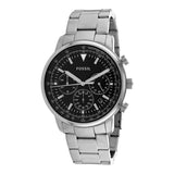 Fossil Goodwin Reloj cronógrafo de cuarzo con esfera negra para hombre FS5412