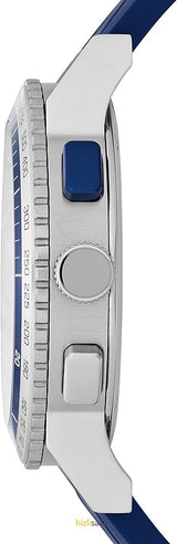 Burberry City Sport Swiss Analog Quartz Blue Rubber Strap Chronograph Mens BU9808 BU9808 - Image 3