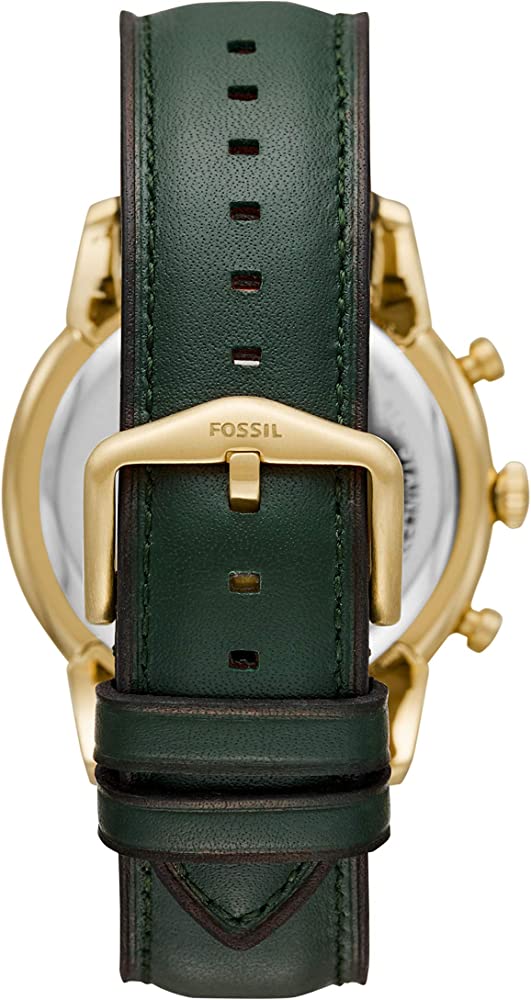 Fossil Townsman Reloj cronógrafo de cuarzo con esfera verde para hombre FS5599