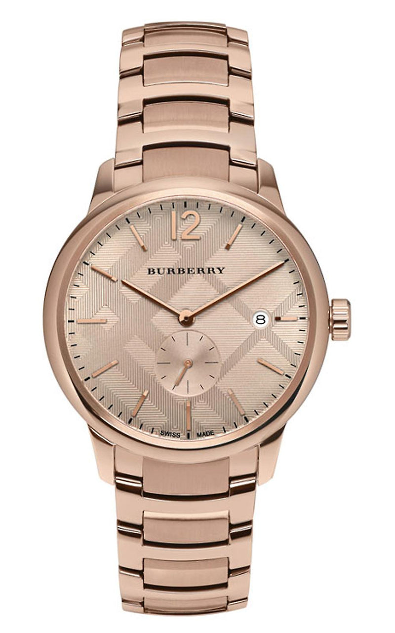 Reloj Burberry The Classic Rose Gold para hombre BU10013