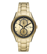 Armani Exchange Dante Chronograph Gold Men's Watch -  AX1866