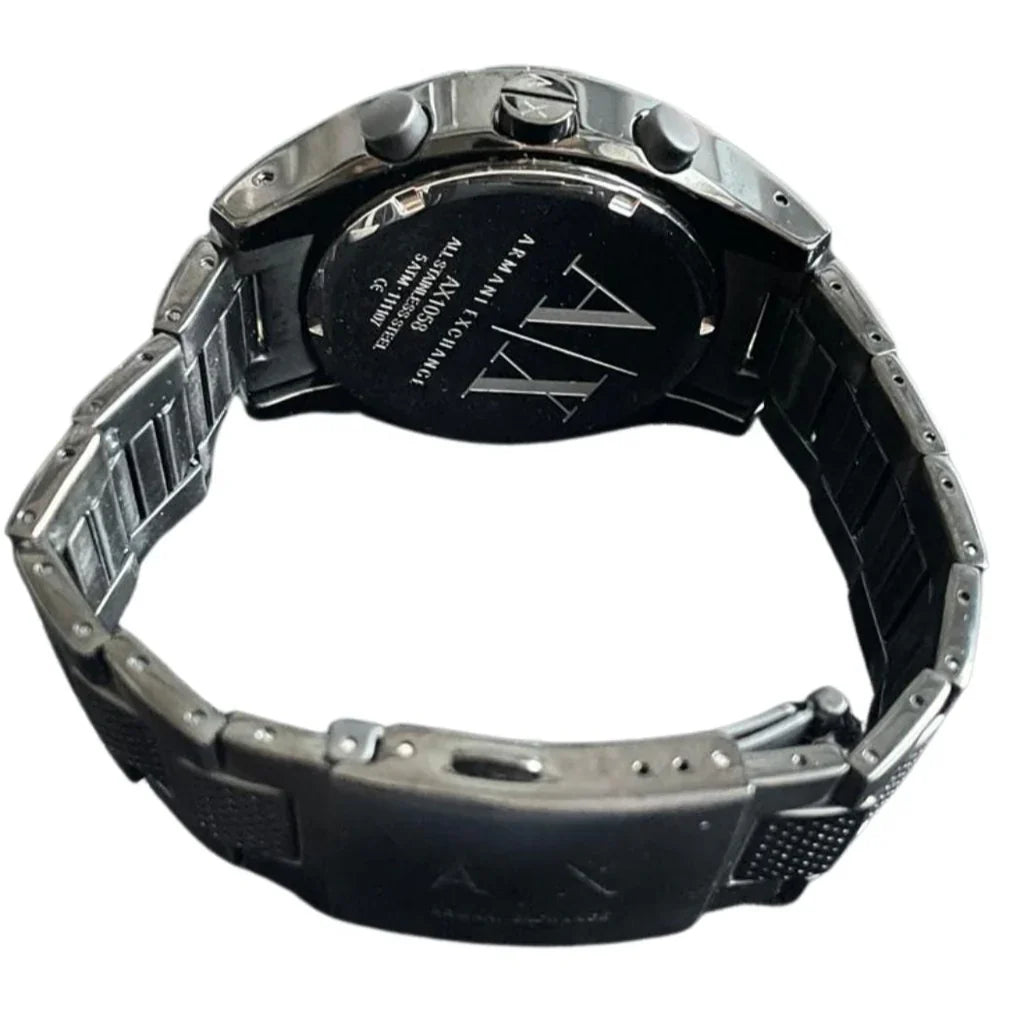 Armani Exchange Chronograph All Black Men's Watch AX1058