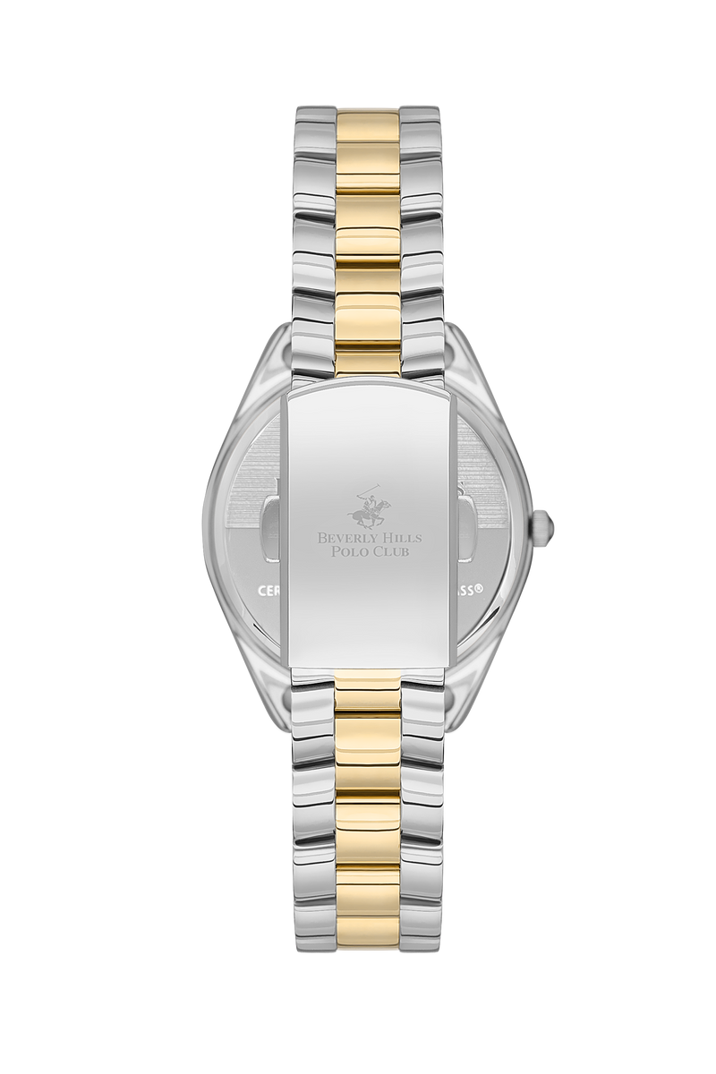 BEVERLY HILLS POLO CLUB Women’s Two Tone Stainless Steel Watch – BP3564C.220