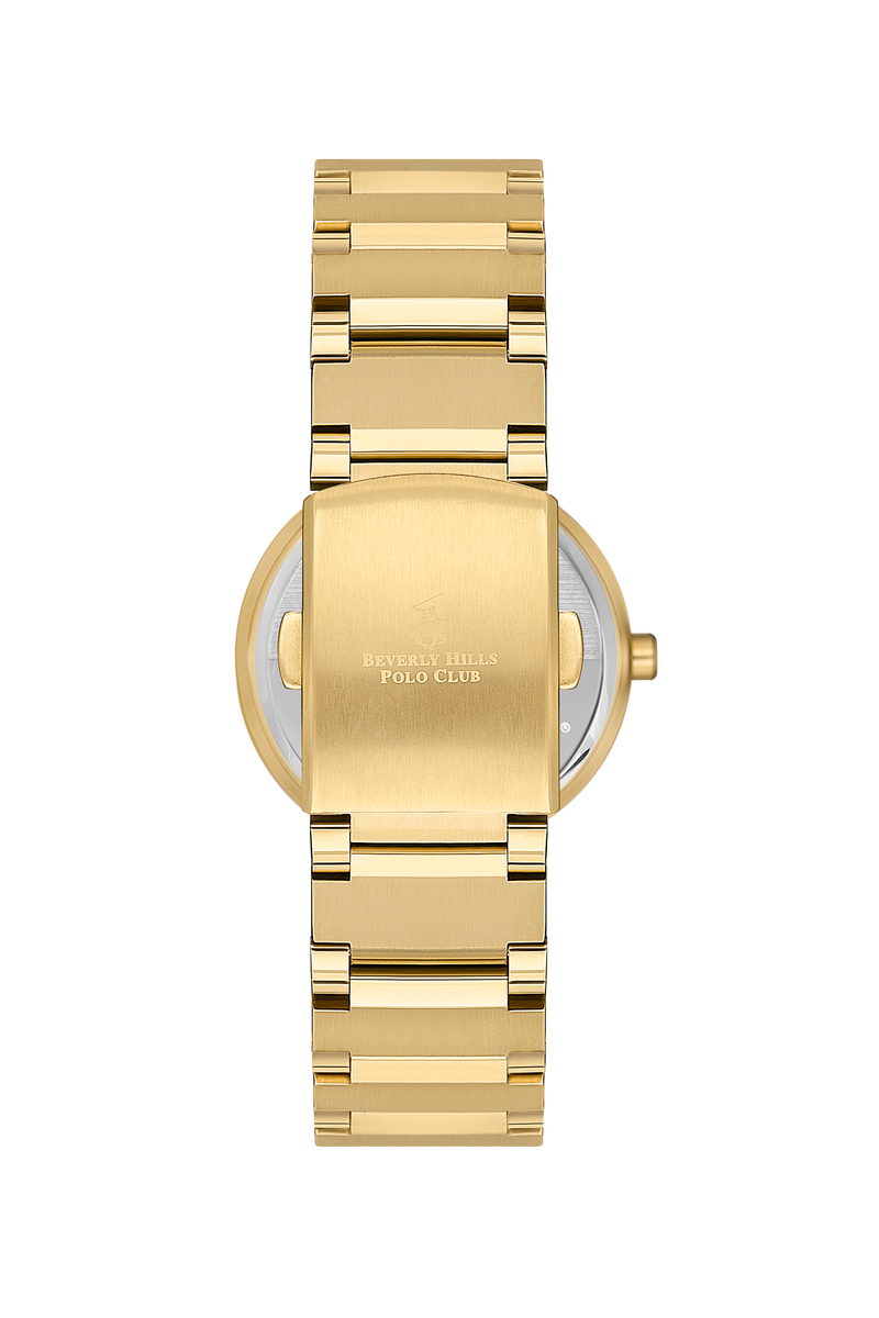 BEVERLY HILLS POLO CLUB Women’s Gold Diamond Watch – BP3568X.120
