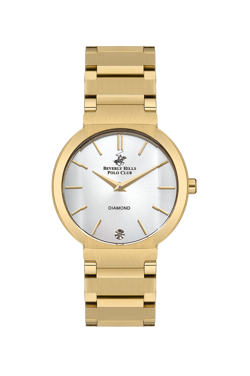 BEVERLY HILLS POLO CLUB Women’s Gold Diamond Watch – BP3568X.120