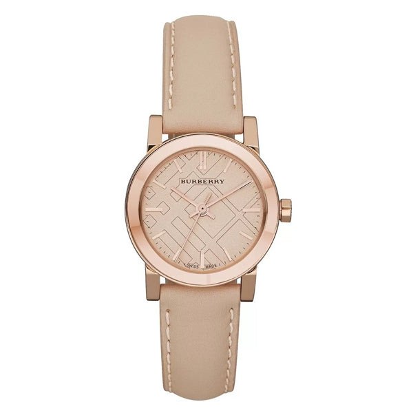 Burberry The City Reloj Mujer Cuero Rosa BU9210