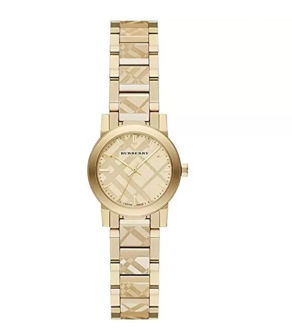 Burberry The City Reloj para mujer en tono dorado BU9234