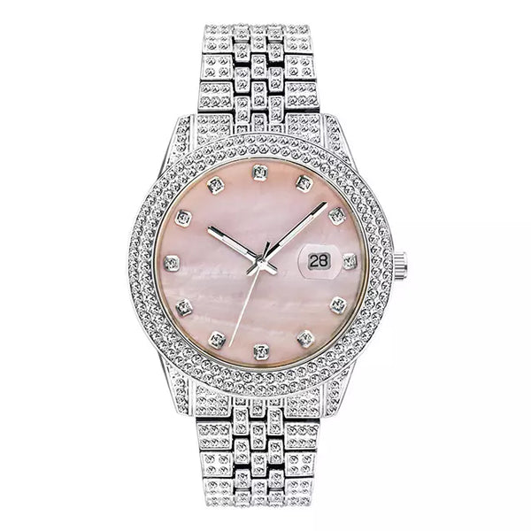 Big Daddy Bling Silver Watch