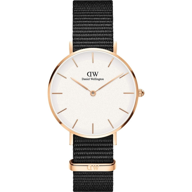 Daniel Wellington White Classic Petite Cornwall 32mm Women's Gold Watch DW00100253 - Big Daddy Watches