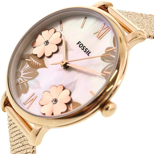 Fossil Jacqueline ES4534 - Reloj para mujer con esfera de nácar y cuarzo