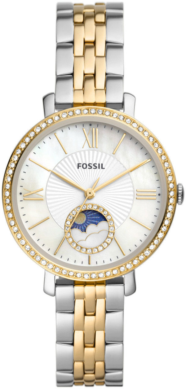 Fossil Jacqueline Sun Moon Reloj bicolor para mujer ES5166