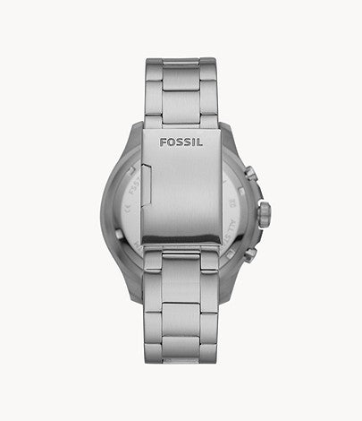 Fossil FB-03 Reloj cronógrafo plateado para hombre FS5726