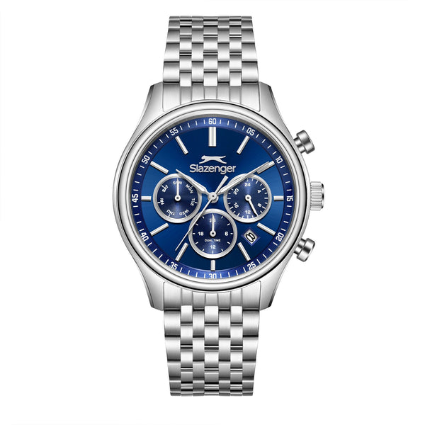 SLAZENGER Silver Stainless Steel Men's Watch - SL.09.2487.2.04 SL.09.2487.2.04 - Image 1