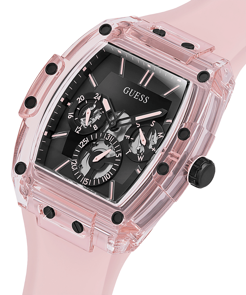 SPORTING PINK LIMITED EDITION 43MM PINK & BLACK WATCH