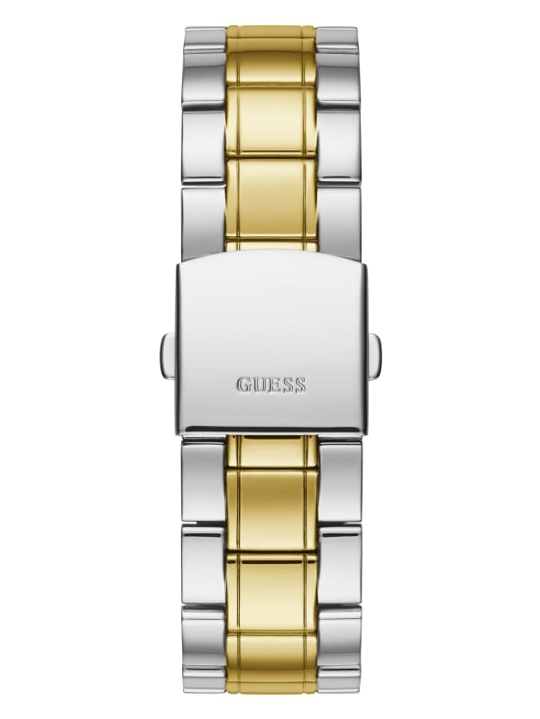 Guess Hendrix Reloj para hombre con esfera verde bicolor GW0066G2