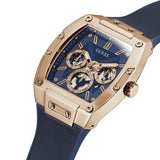 Guess Phoenix Caja Marrón Correa de Silicona Reloj Hombre GW0202G4