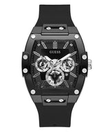 Reloj Guess Esqueleto Esfera Negra Hombre GW0203G3