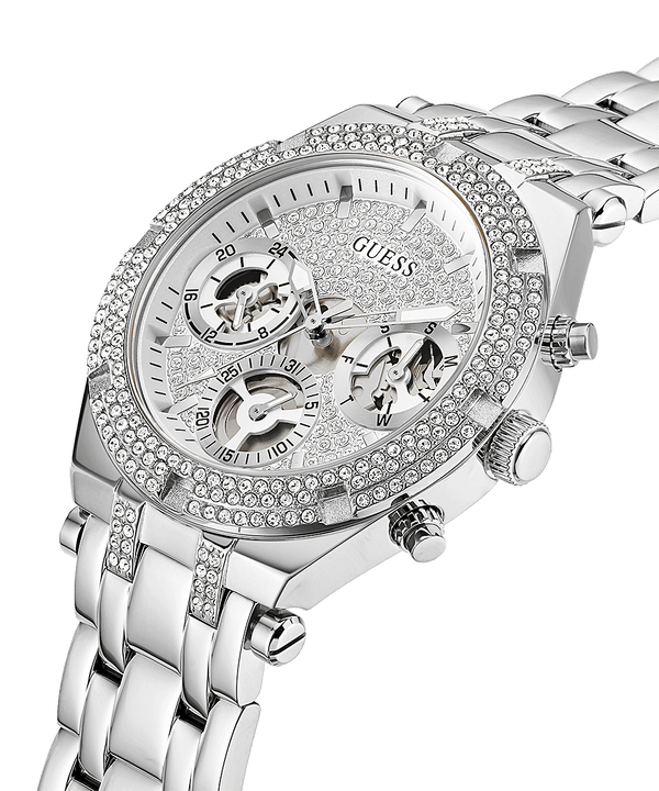 Reloj Mujer Guess Heiress Plata Glitz GW0440L1