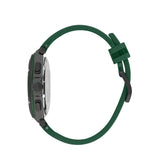 Quantum Hunter Men's Chronograph Green Silicone Strap Watch – HNG1010.656