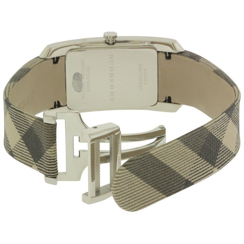 Burberry nova hot sale check watch