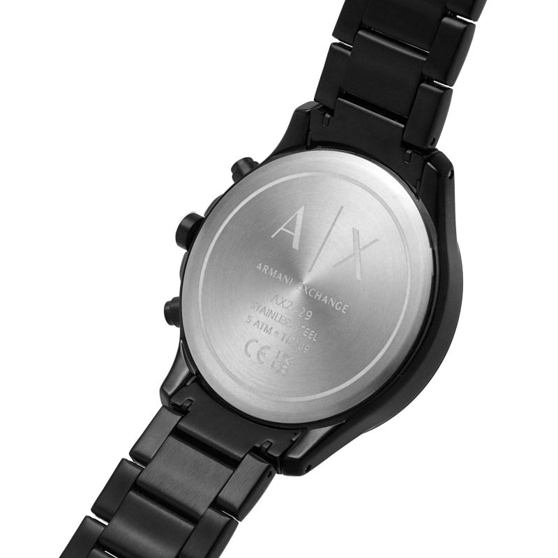 Black – Exchange Quartz AX24 of Dial Watches Chronograph Classic America Armani Watch Men\'s