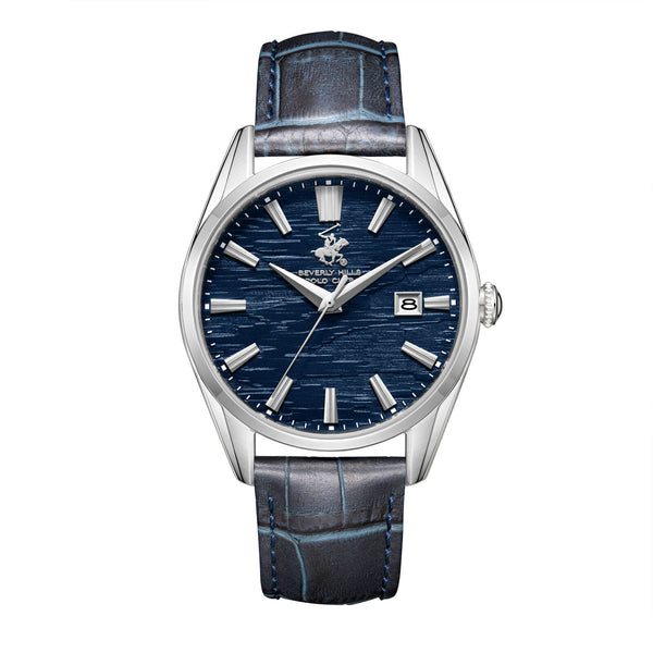 Beverly Hills Polo Club Silver Men's Watch - BP3811X.399 BP3811X.399 - Image 1