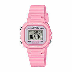 Casio Women's 'Classic' Quartz Resin Casual Watch, Color:Pink (Model: LA-20WH-4A1CF)-0