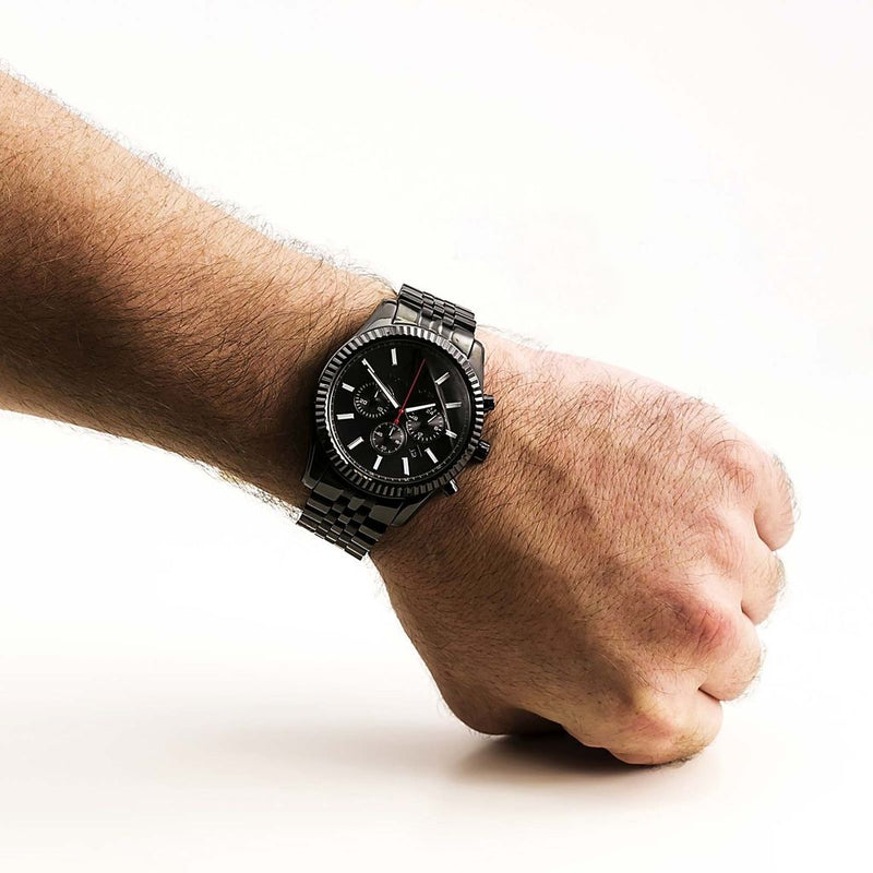 Michael Kors Lexington Men's Chronograph Watch MK8320 Water resistance: 100 meters / 330 feet Movement: Quartz