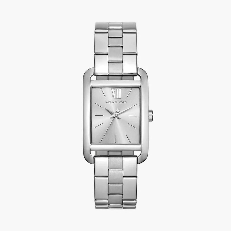 Michael Kors Monroe Three Hand Silver Dial Silver Steel Strap Watch for Women - MKO1033 mk01033 - Image 1
