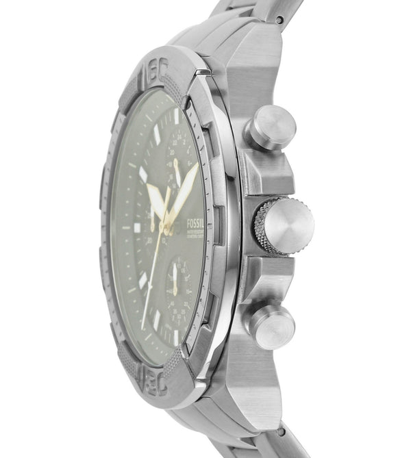 Reloj Fossil Bronson Cronógrafo Plata Hombre FS5878