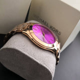 Michael Kors Slim Runway Reloj de mujer en oro rosa MK3293