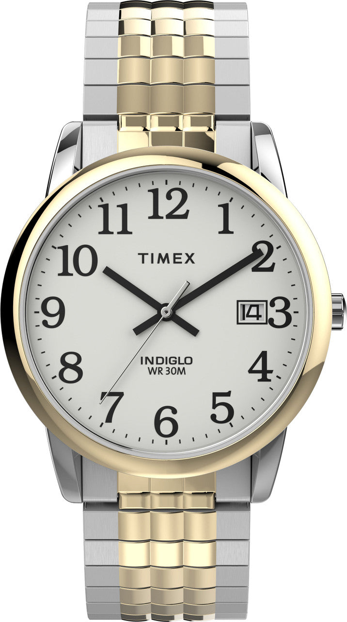 Timex Men's Easy Reader Quartz Stainless Steel Strap-0