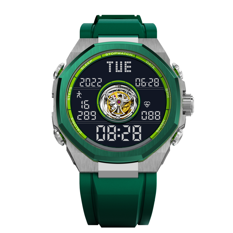 Skyway Smartwatch with Tourbillon Men's Watch  NOXSKYWAYGREEN - Watches of America