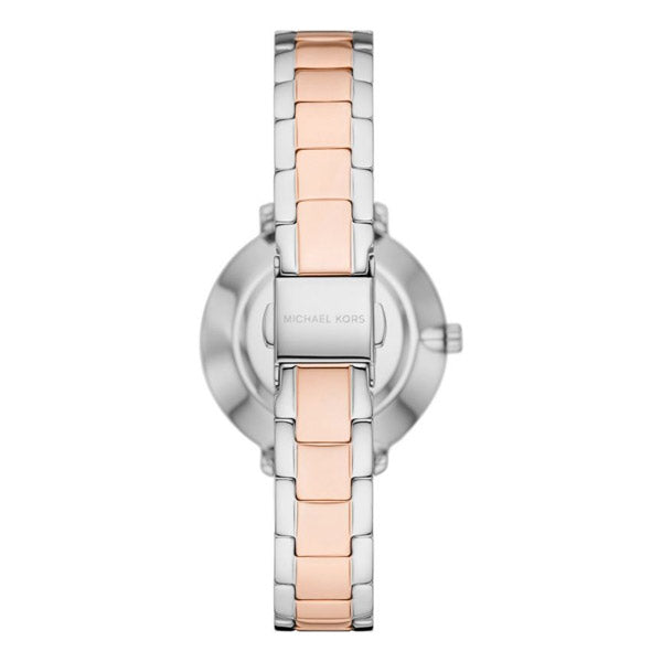 Michael Kors Pyper Quartz Mother of Pearl White Dial Two Tone Steel Strap Watch For Women - MK1066 mk1066 - Image 3