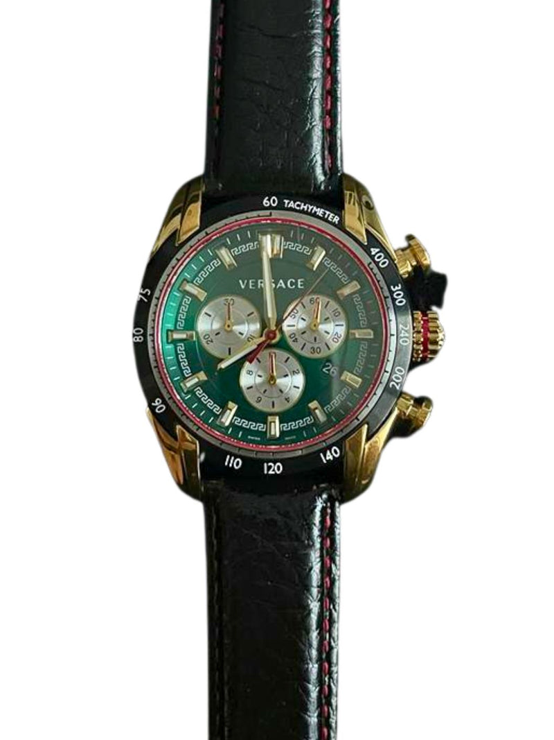 Versave V-Ray Chronograph Green Dial Men's Watch VDB050014