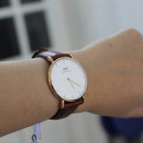 Daniel Wellington Classy St Mawes 34mm Women's Gold Watch DW00100075