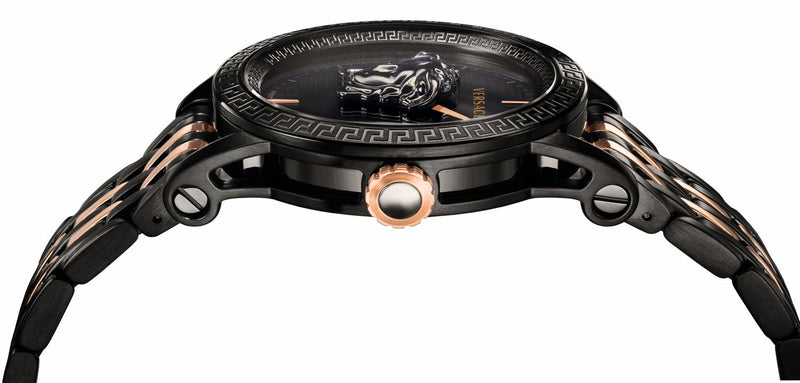 Versace Palazzo Empire Quartz Black Dial Men's Watch VERD00618