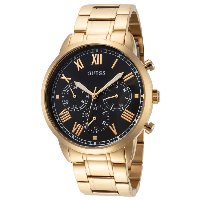 Guess Hendrix Reloj multifunción para hombre con esfera negra W1309G2