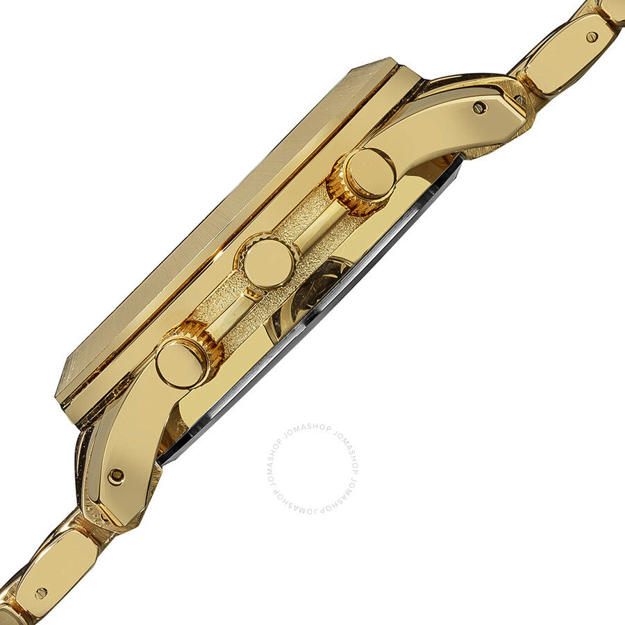 Akribos Ultimate GMT Multi-Function Gold Dial Ladies Watch AK583YG