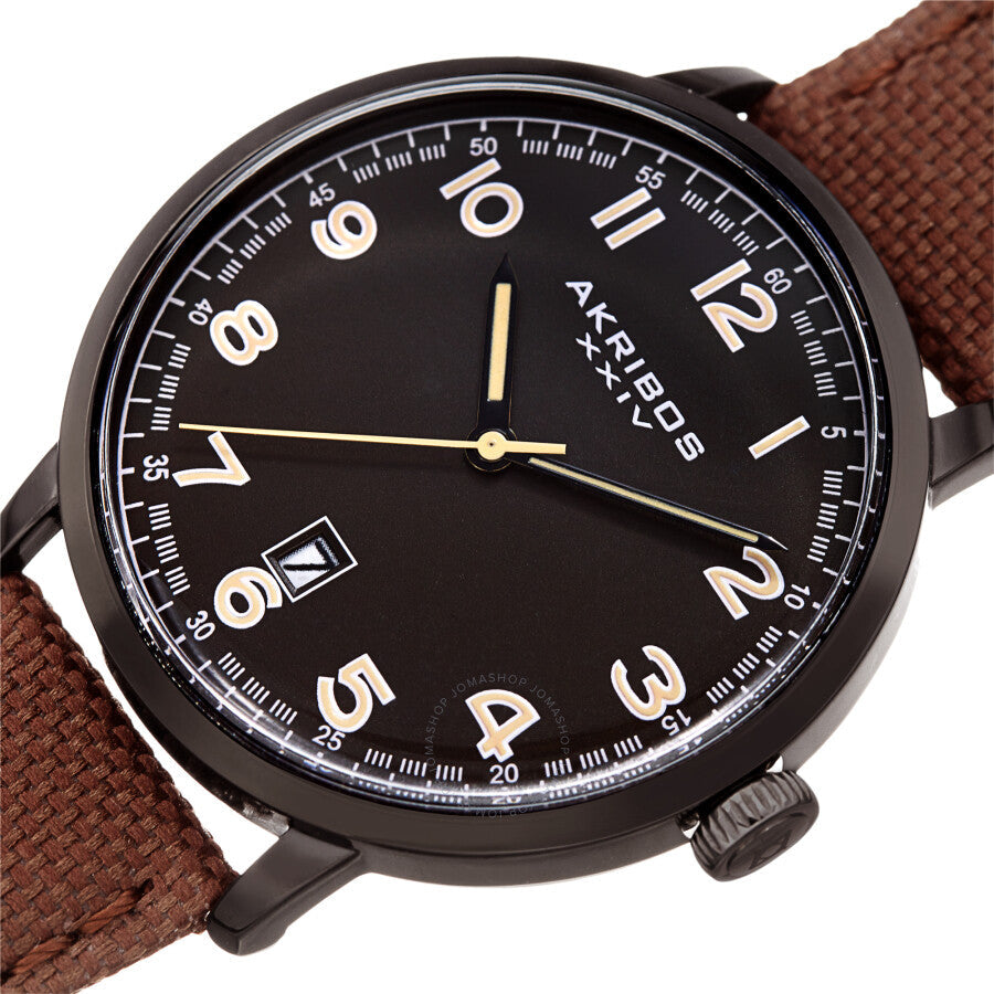 Akribos XXIV Quartz Brown Dial Men's Watch AK1025BKBR