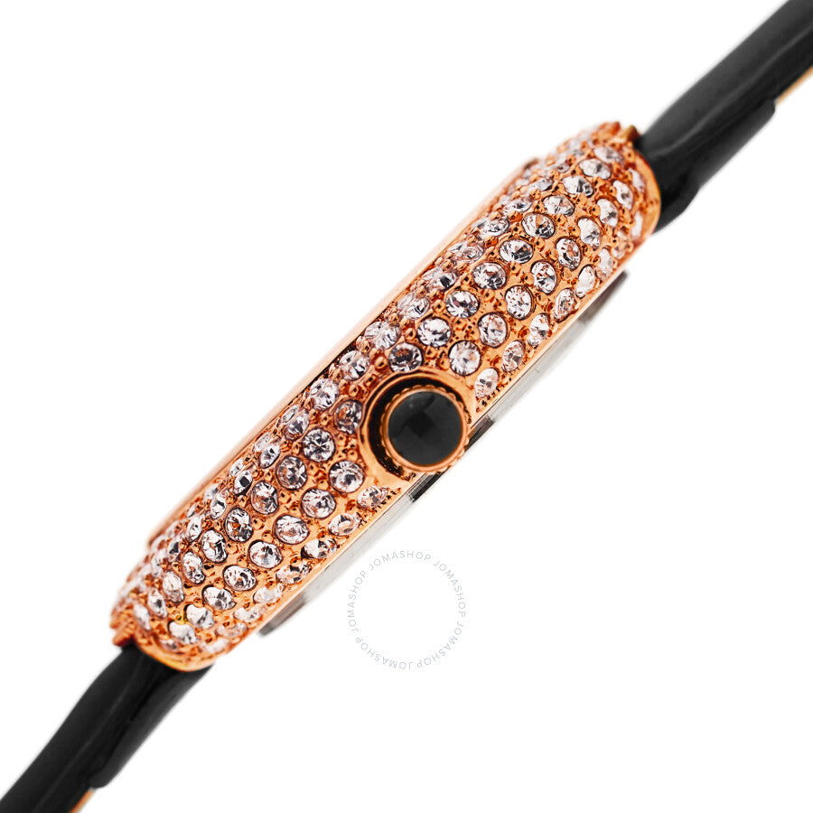Akribos XXIV Quartz Crystal White Dial Ladies Watch AK1049BKR