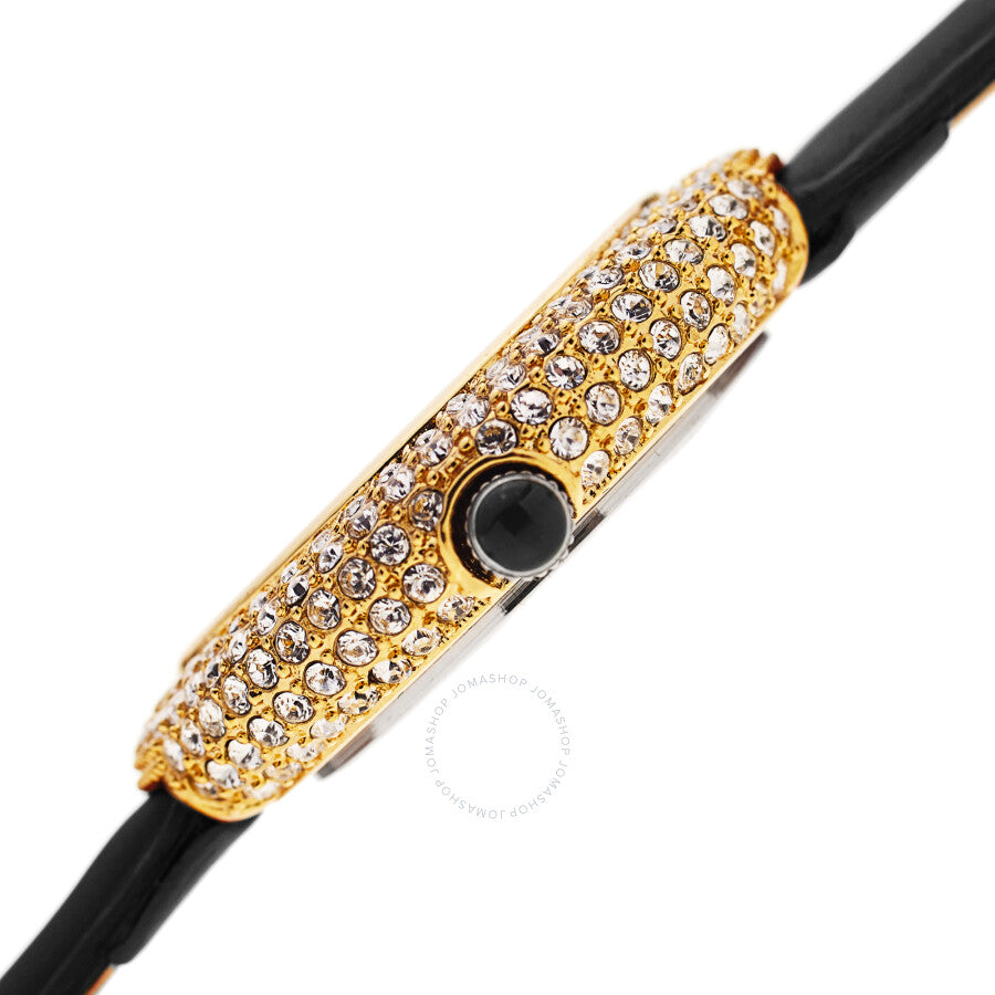 Akribos XXIV Quartz Crystal White Dial Ladies Watch AK1049YGB