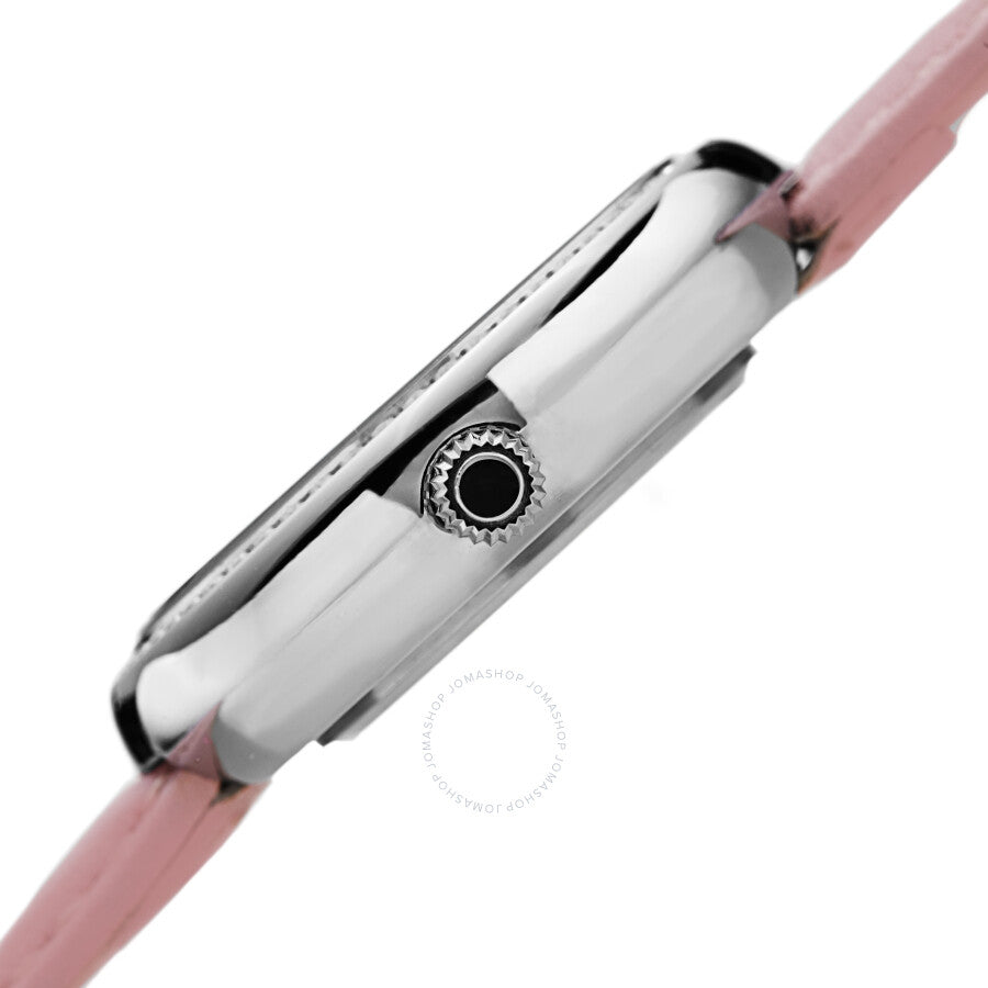 Akribos Xxiv cuarzo diamante cristal blanco esfera señoras reloj AK1067PK